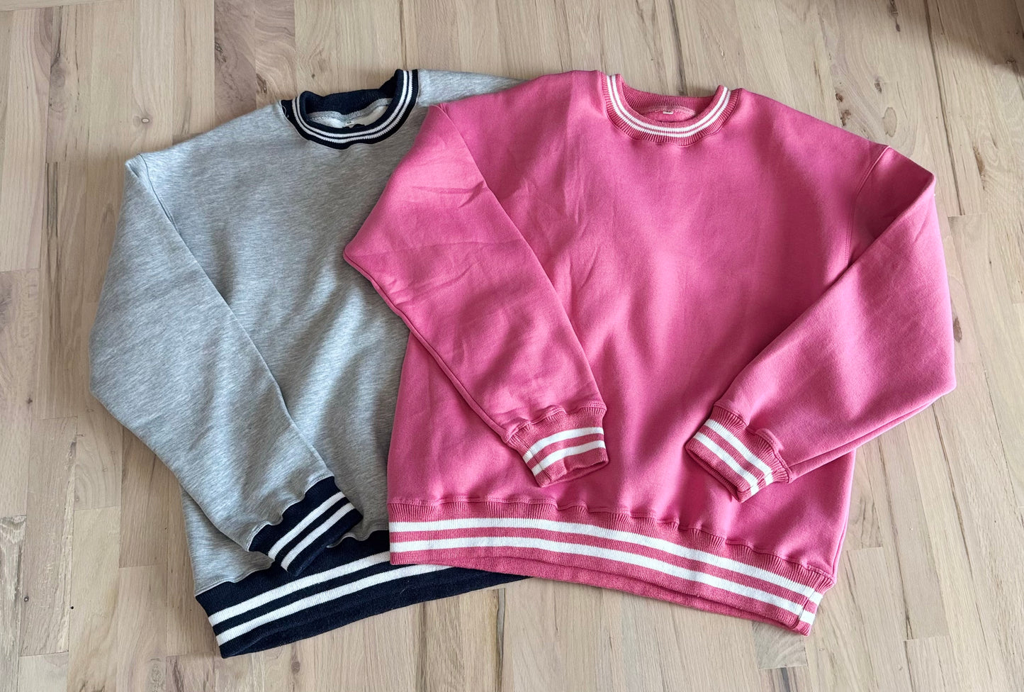 Varsity sweater embroidery blanks